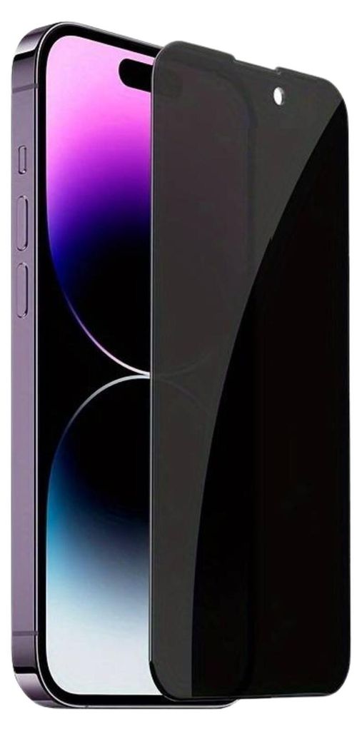Sichtschutzfolie Panzerglas für iPhone 16 Pro Max Anti-Static Display Schutzglas 9H Anti-Spy Panzerfolie
