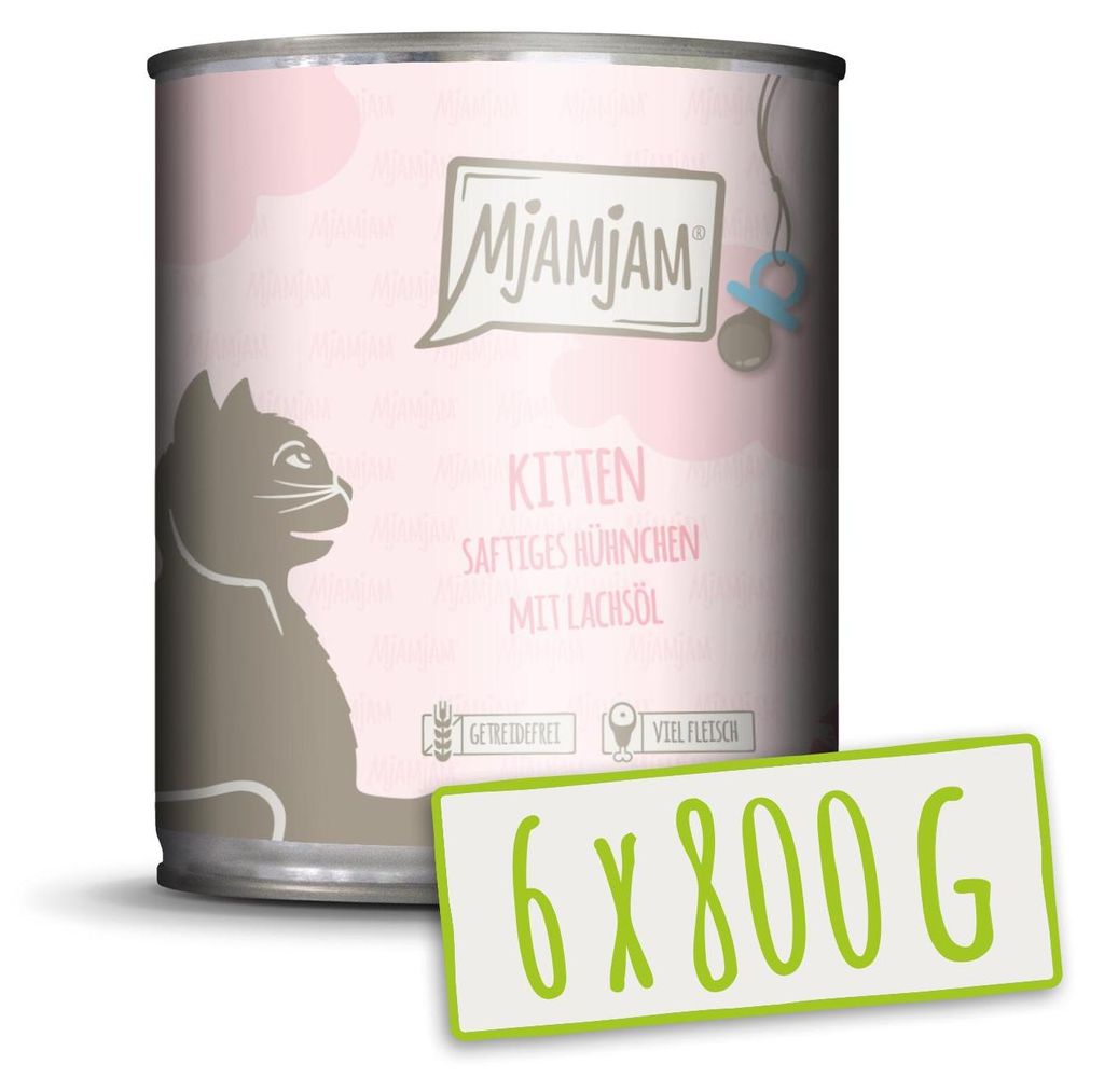 MjAMjAM - Premium Nassfutter für Katzen - Kitten saftiges Produktbild 