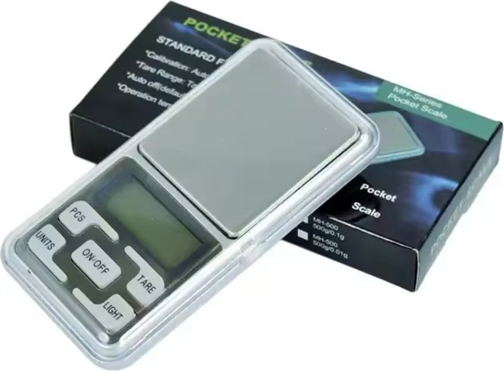 Digitale Feinwaage Taschenwaage bis 500 g 0,01 Waage Produktbild 5