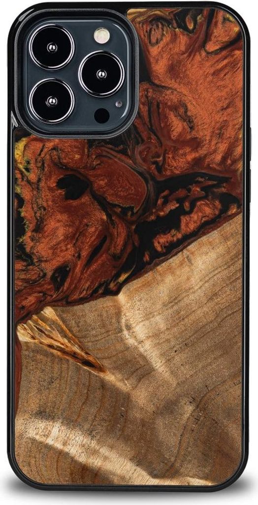 Bewood Unique Case für iPhone 13 Pro Max - 4 Elemente - Feuer