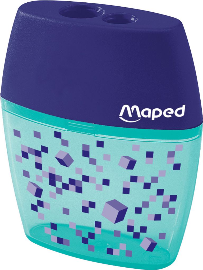 Maped Doppel-Spitzdose PIXEL PARTY aus Kunststoff