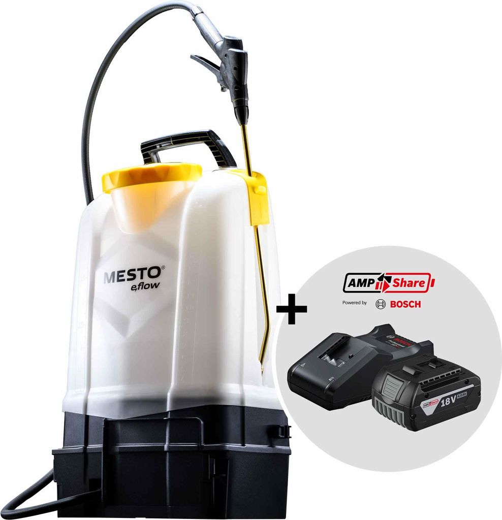MESTO e.RS185 Akku-Rückenspritze, 18 l Füllinhalt Produktbild 