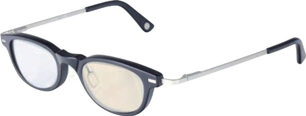 Lupenhalbbrille Kunststoff Mono Med Anthrazit rechts 6x / +24