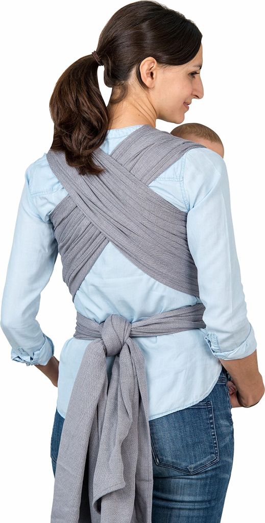 Amazonas Tragetuch / Carry Sling Grey, 450x70cm - 100% Produktbild 