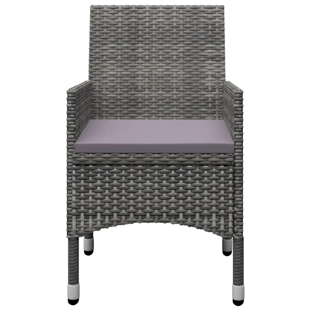Ensemble mobilier de jardin gris durable et résistant pour votre extérieur - 4
