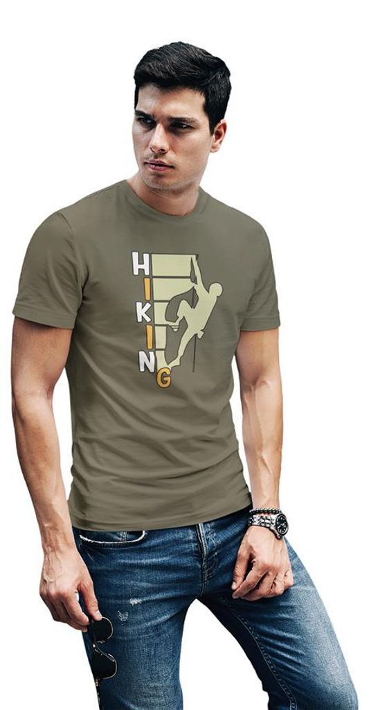 D&B Uni Polo ST00075 Hiking MilitärGrün -Größe 2XL