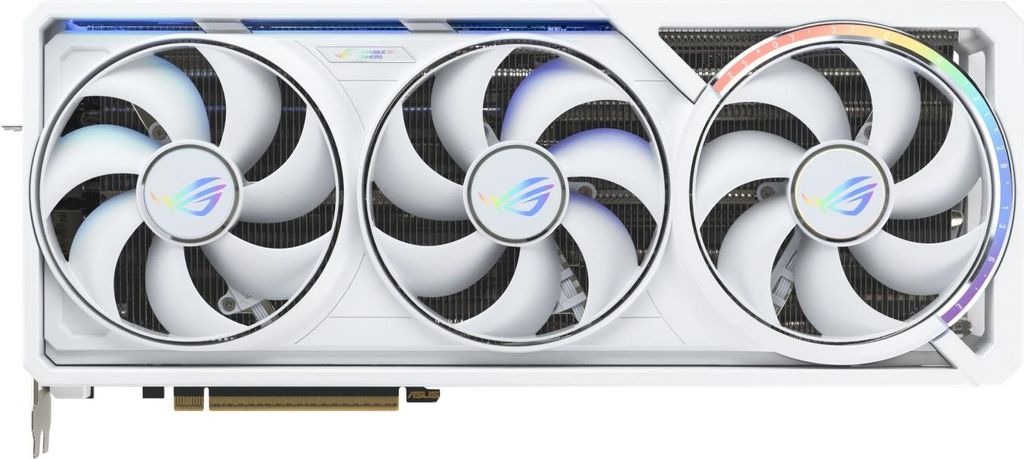 ASUS ROG Astral GeForce RTX 5080 16GB GDDR7 White Gaming Quad-Lüfter-Grafikkarte