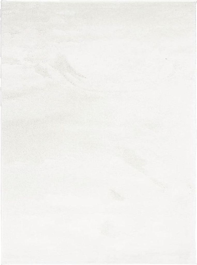vidaXL Teppich OVIEDO Kurzflor Creme 240x340 cm