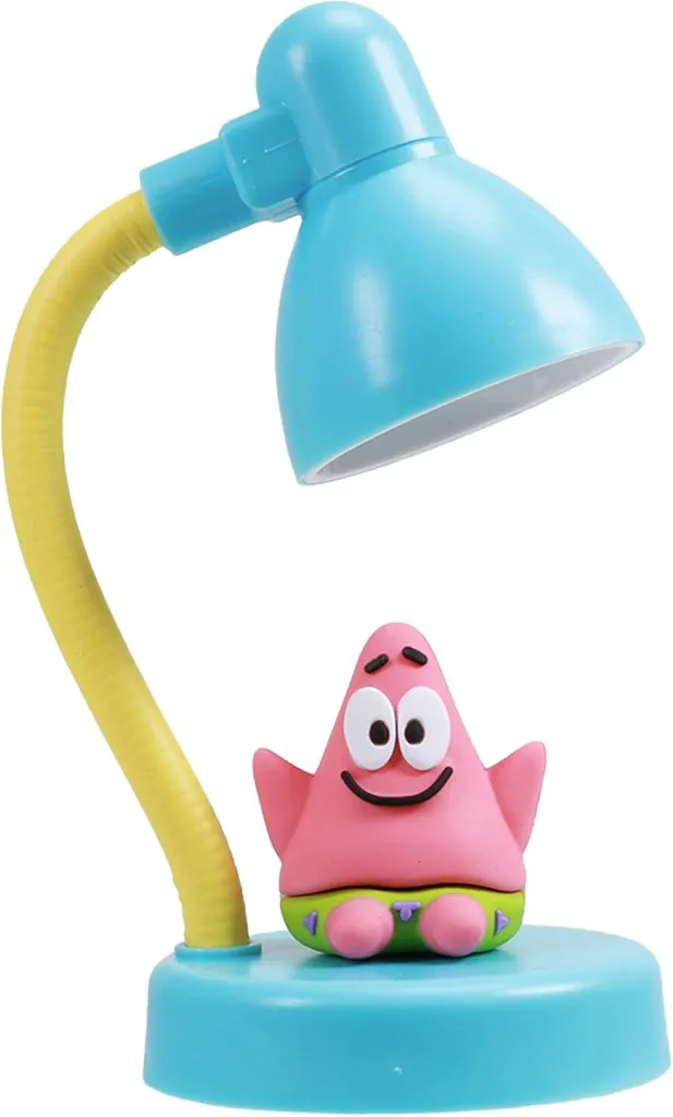 Veilleuse Patrick Bob l'éponge petite lampe sans fil pour chambre