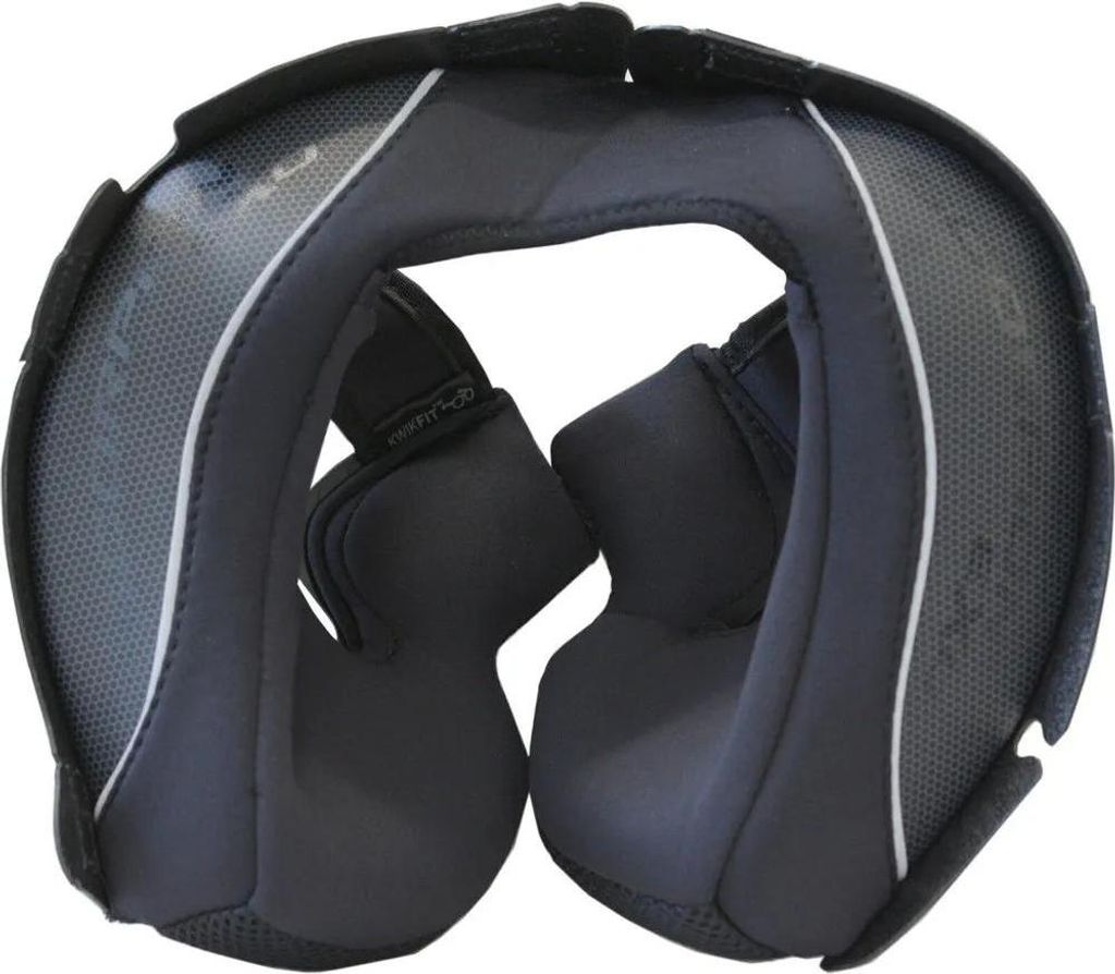 Scorpion Exo-tech Evo Carbon Wangenpolster Schwarz L Schwarz L