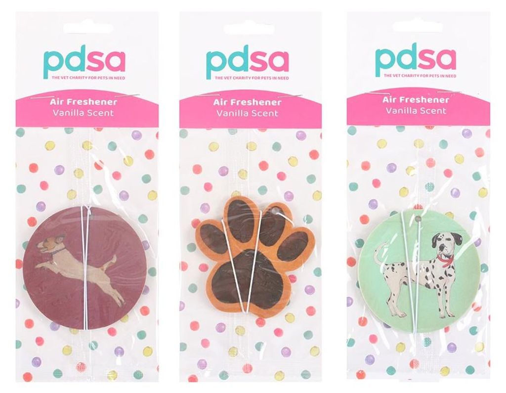 Something Different - Hundemuster, Lufterfrischer, Vanille (12er-Pack) SD10983 (Einheitsgröße) (Bunt)