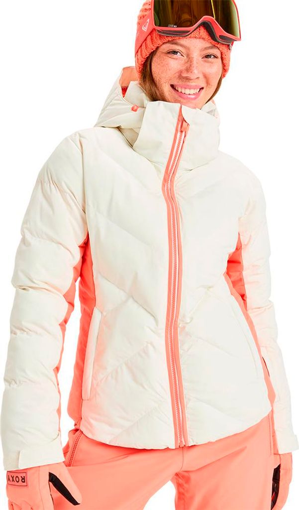 Roxy Snowdrift Jacke Weiß S Damen Weiß S