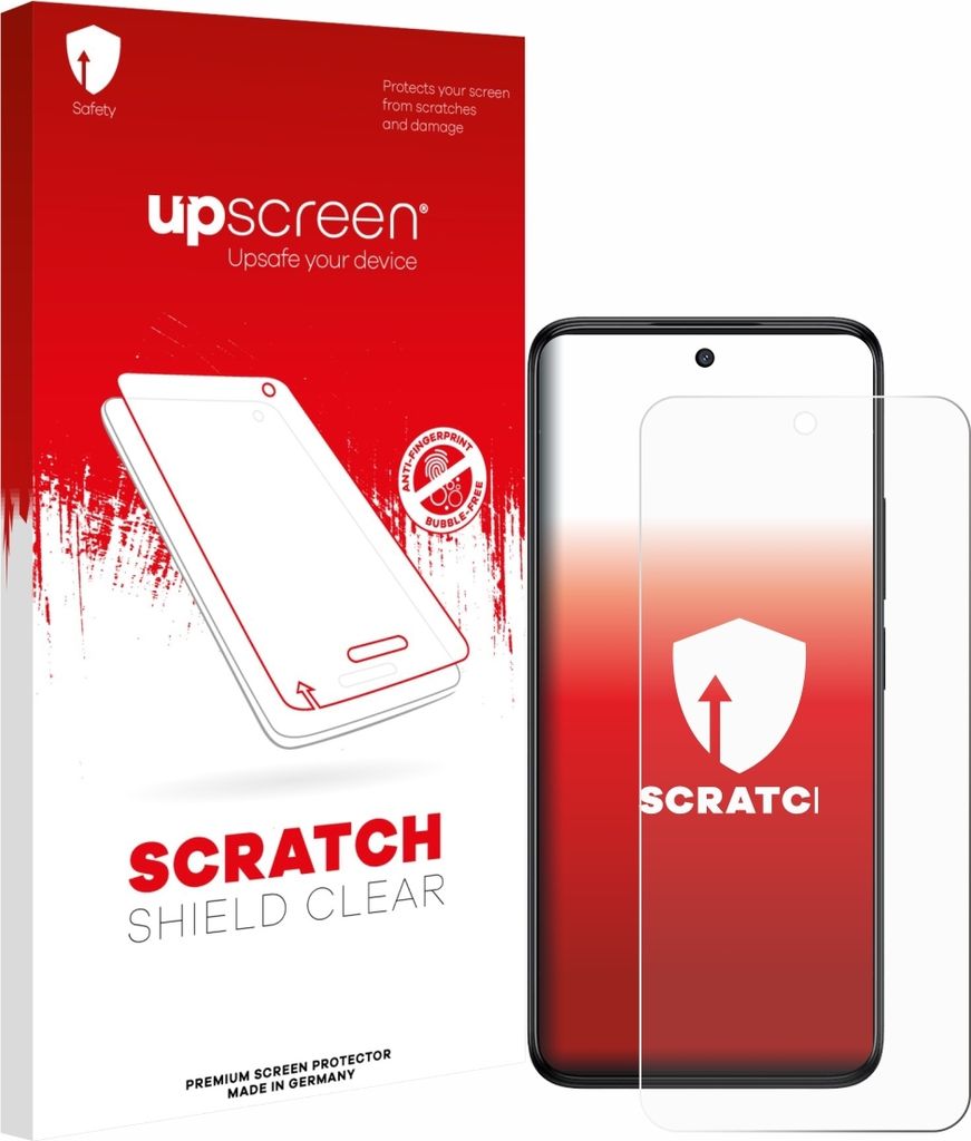 upscreen Schutzfolie für TCL SE NxtPaper 5G Displayschutz Displayschutzfolie Folie Klar Transparent