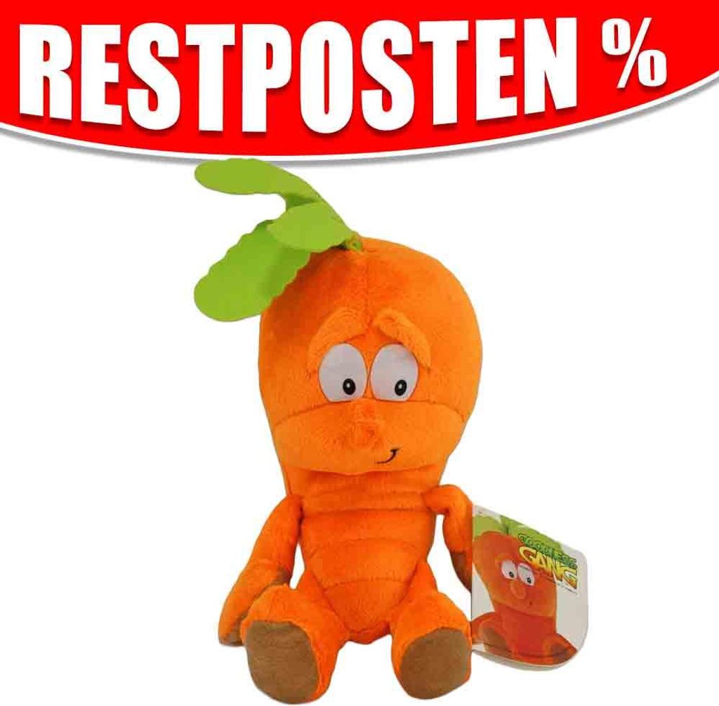 Karotte Kuscheltier - ca. 24 cm "Goodness Gang" Produktbild 