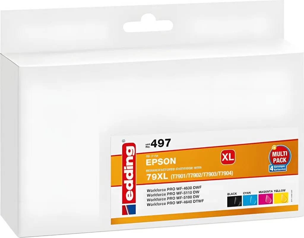 Multipack d'encre edding 18-497 pour impression bureautique Epson 79XL
