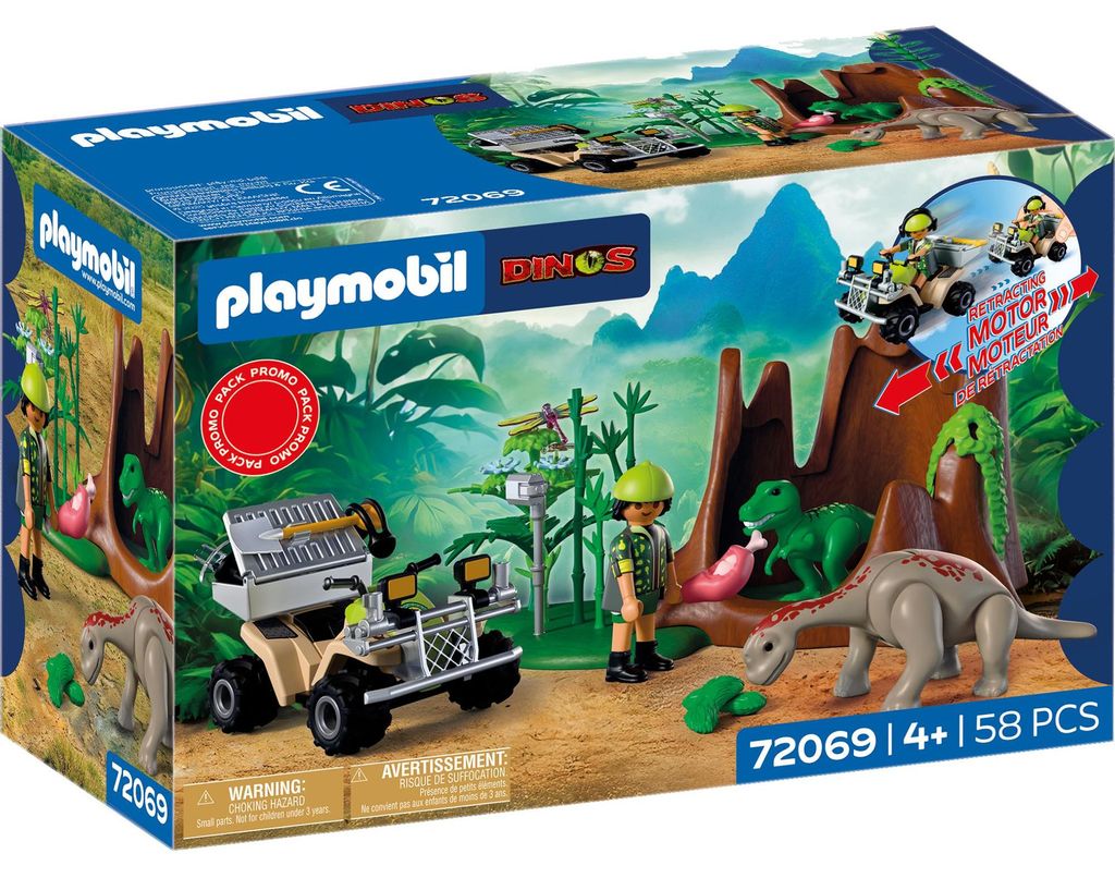 PLAYMOBIL 72069, Tier, 4 Jahr(e), Mehrfarbig, Kunststoff Produktbild 