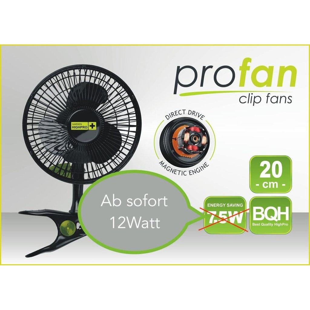 Clipventilator inkl. Stangenclip (12 W) (Ø 20 cm) | Produktbild 3