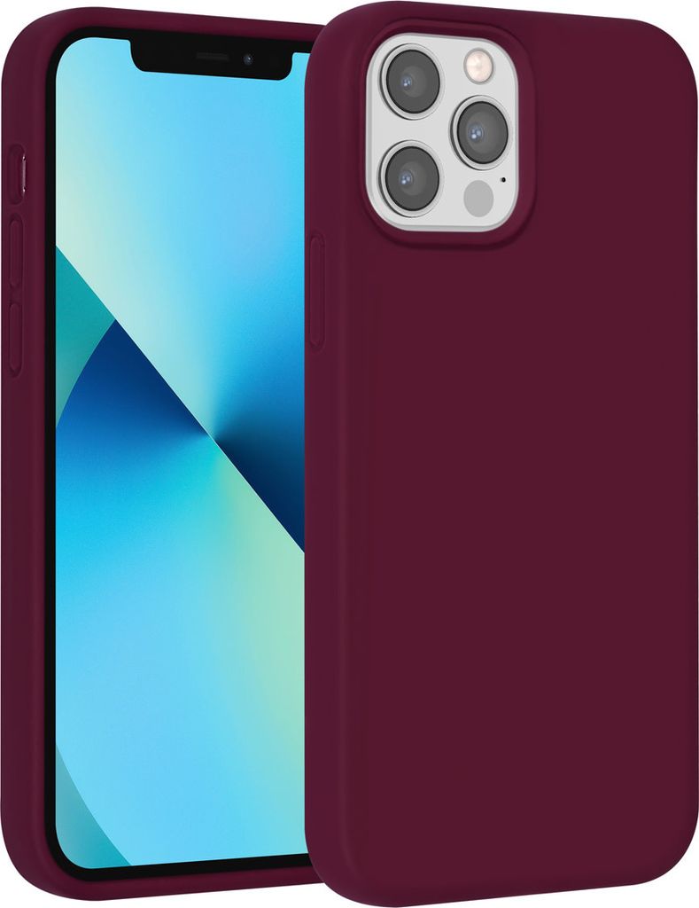 UNIQ Accessory iPhone 12 - 12 Pro Premium TPU Backcover - Bordeaux