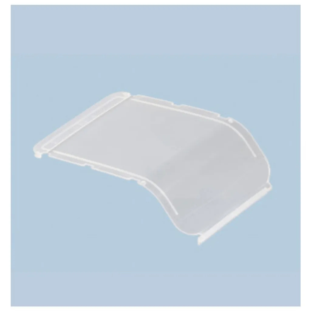Couvercle Transparent pour Bac de Rangement Taille 2 165x100mm - 6 Pièces
