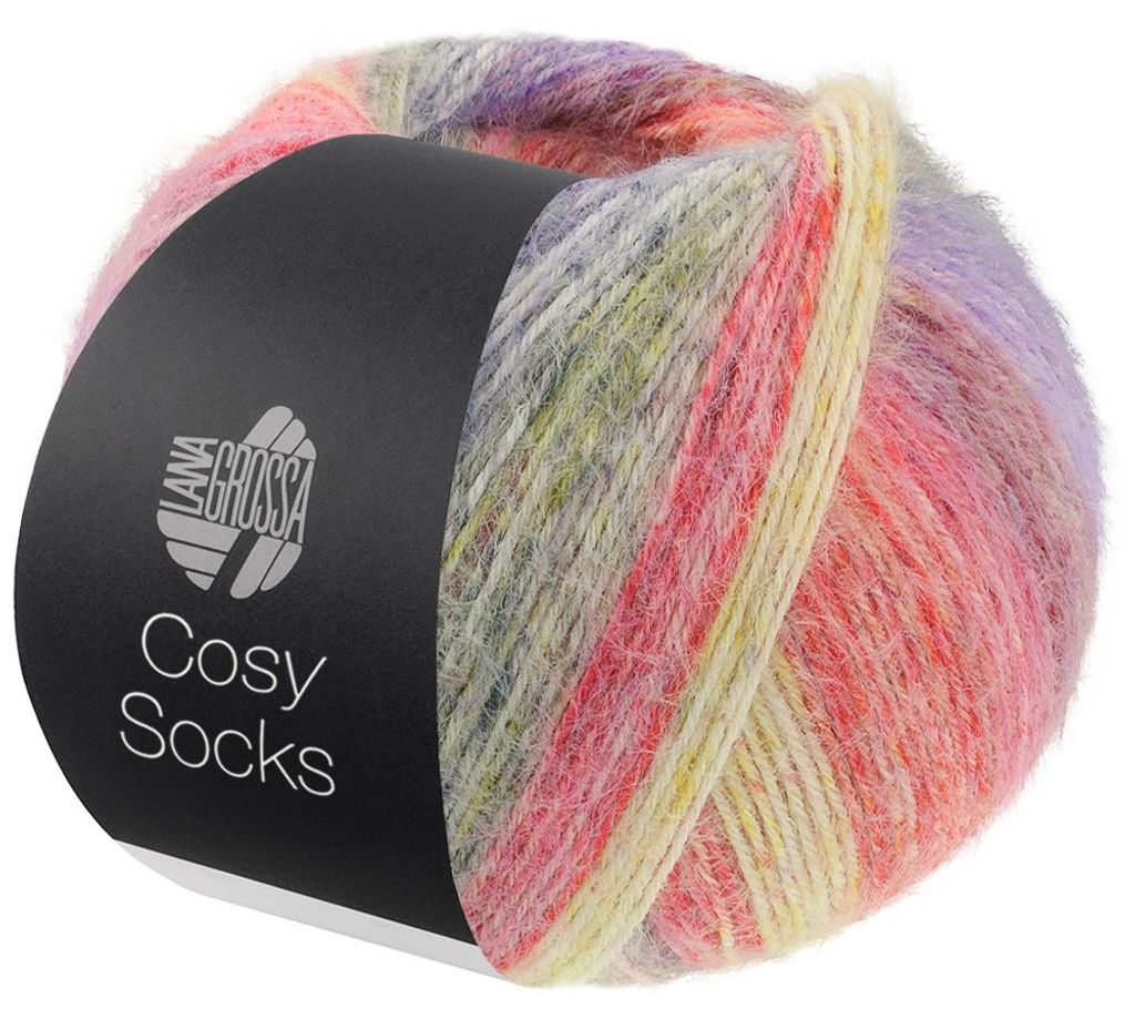 Lana Grossa - Cosy Socks Dream 0251 terrakotta senf Produktbild 
