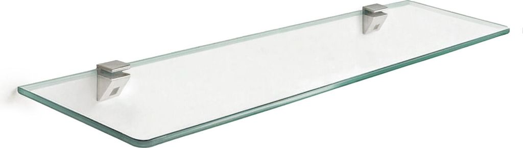 Rohová police 25x25 cm – praktická rohová skleněná polička Obrázek produktu 