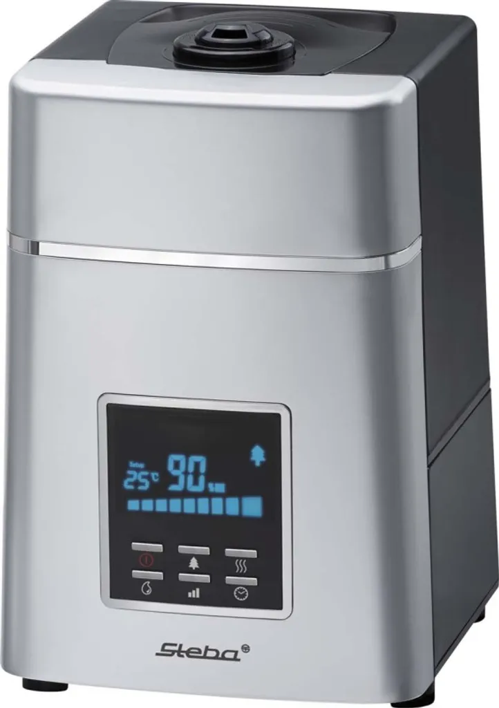 Steba LB 5 Humidificateur d'air argent (361500) avec ultrasons et LED