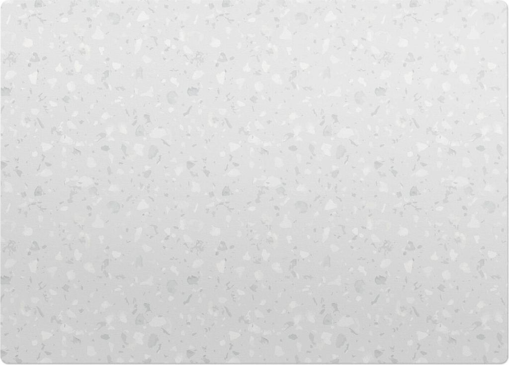 Terrazzo pastell – Bodenschutzmatte – Stuhlunterlage 140x100 cm – Rutschfest – Hartbodenmatte