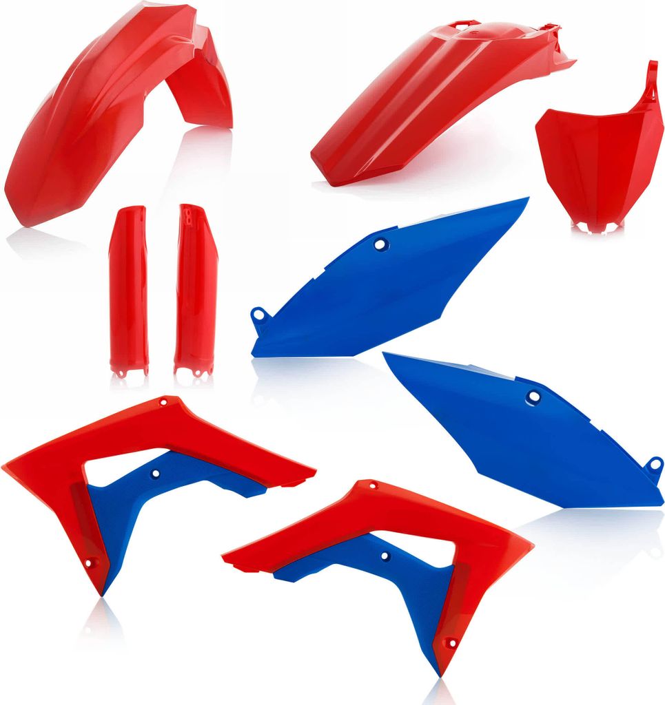 ACERBIS Verkleidungskit 9 Teile Rot/Blau für HONDA CRF R