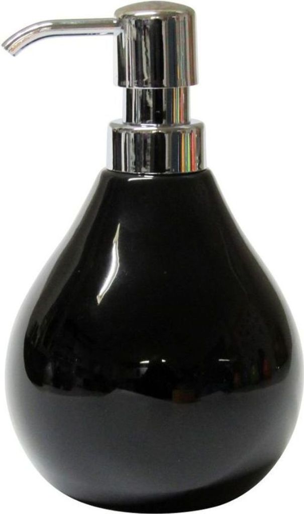 Sanwood Seifen Spender Lotion Dosierer WC Bad Accessoires Coppalino schwarz