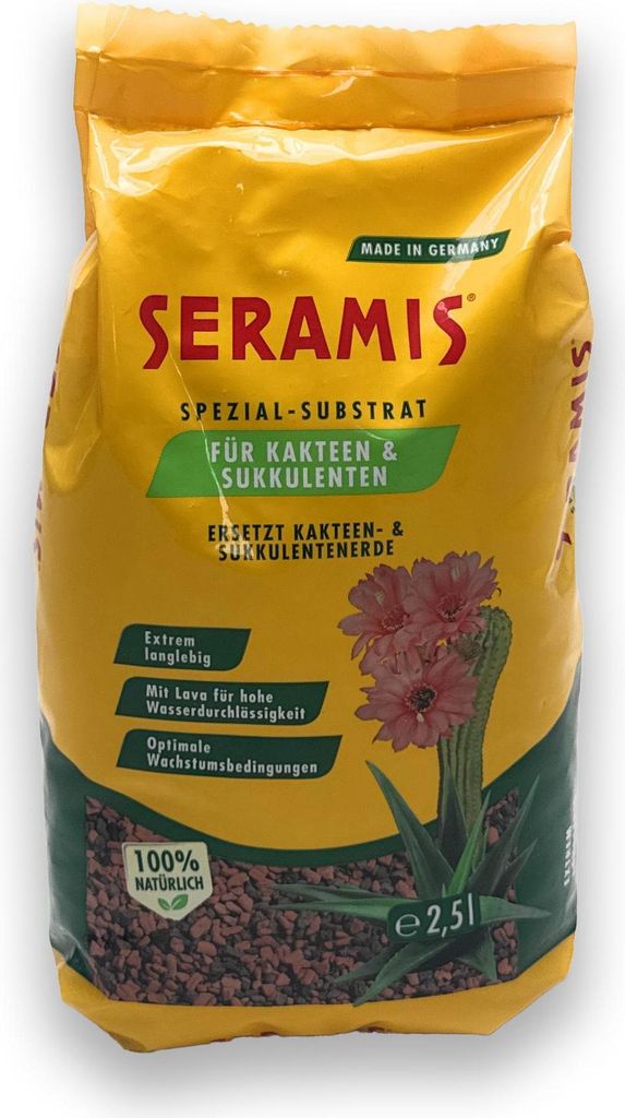 Seramis Spezial Substrat Granulat für Kakteen und Produktbild 