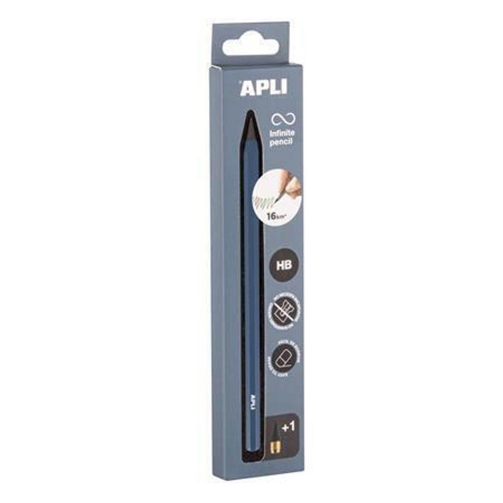 APLI Ewiger Bleistift Infinity blau Produktbild 