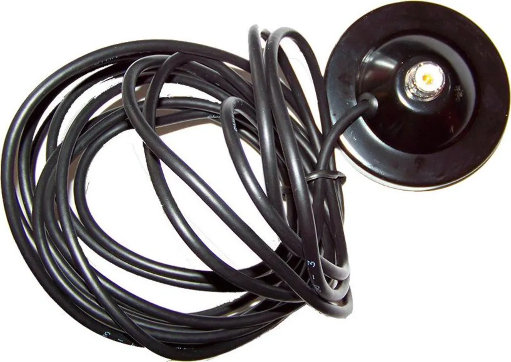Base Magnetica 9cm con Connettore SMA Femmina per Applicazioni RF