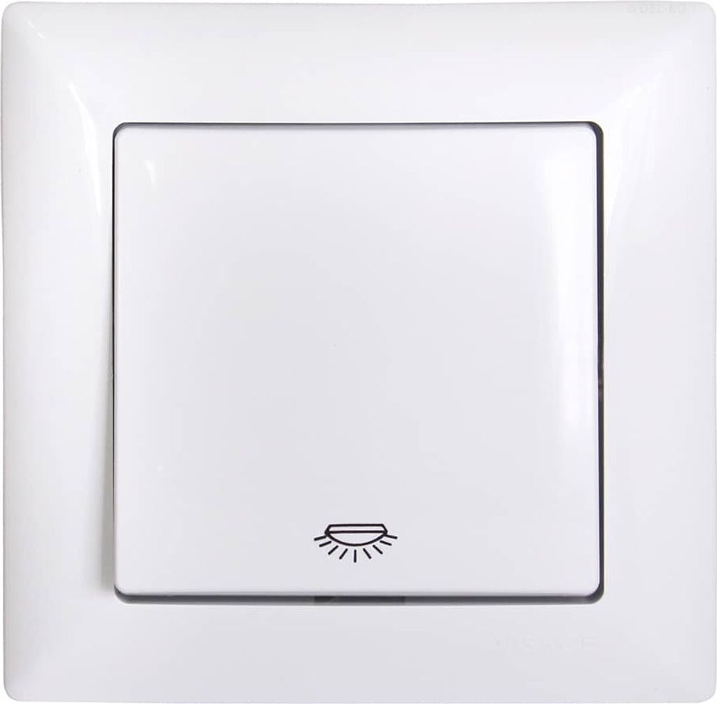 Gunsan Visage Taster Licht Unterputz Weiss Produktbild 
