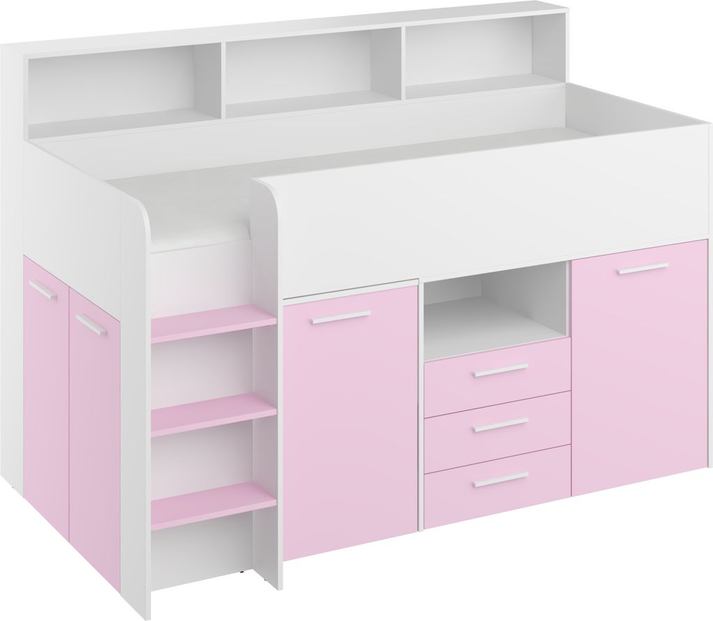 Posteľ s písacím stolom NEO L ľavá 80x200 cm Spálňové Obrázok produktu 