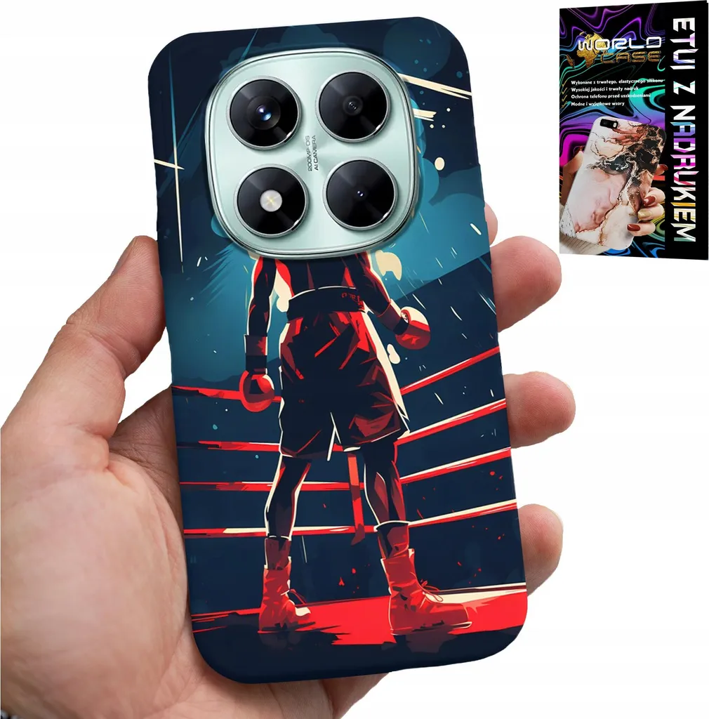 Custodia Xiaomi Note 14 Pro 5G - Protezione Boxe + Vetro Temperato 9H