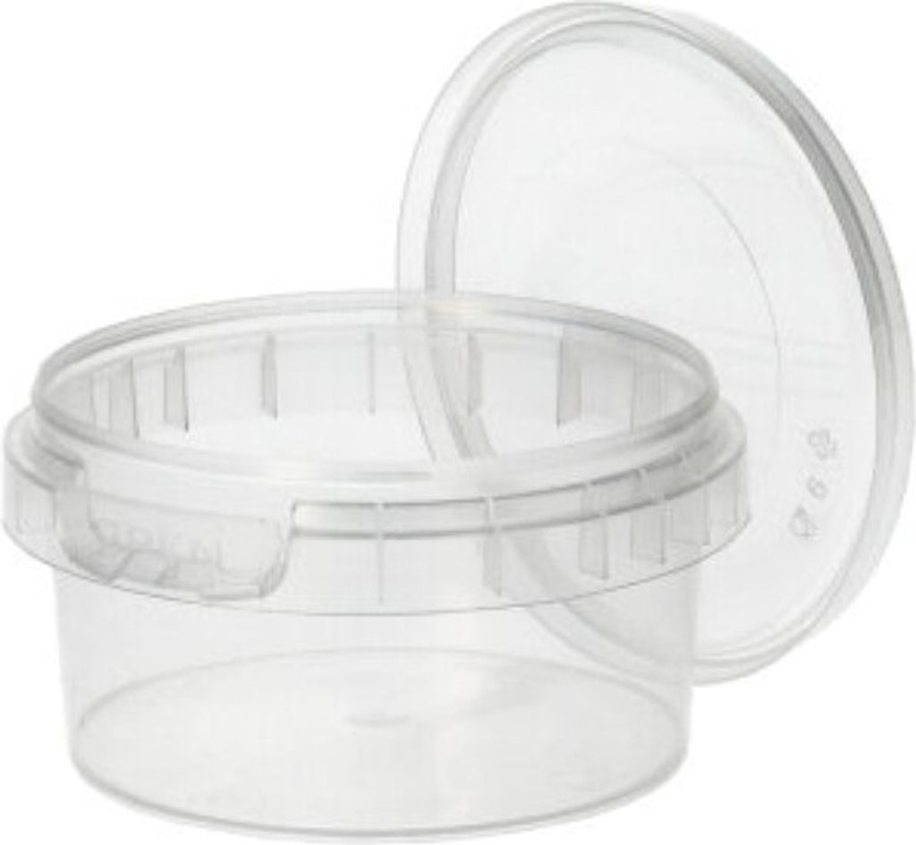 50 Feinkostbecher, PP rund 80 ml Ø 6,9 cm · 3,65 cm Produktbild 