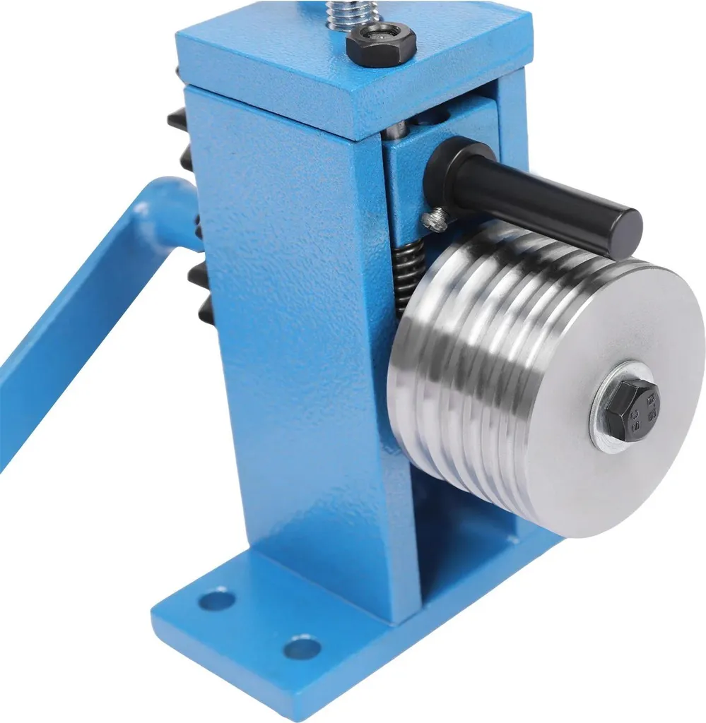 Machine à cintrer les bijoux manuelle bleue avec 6 matrices de 1 à 6 mm - 10