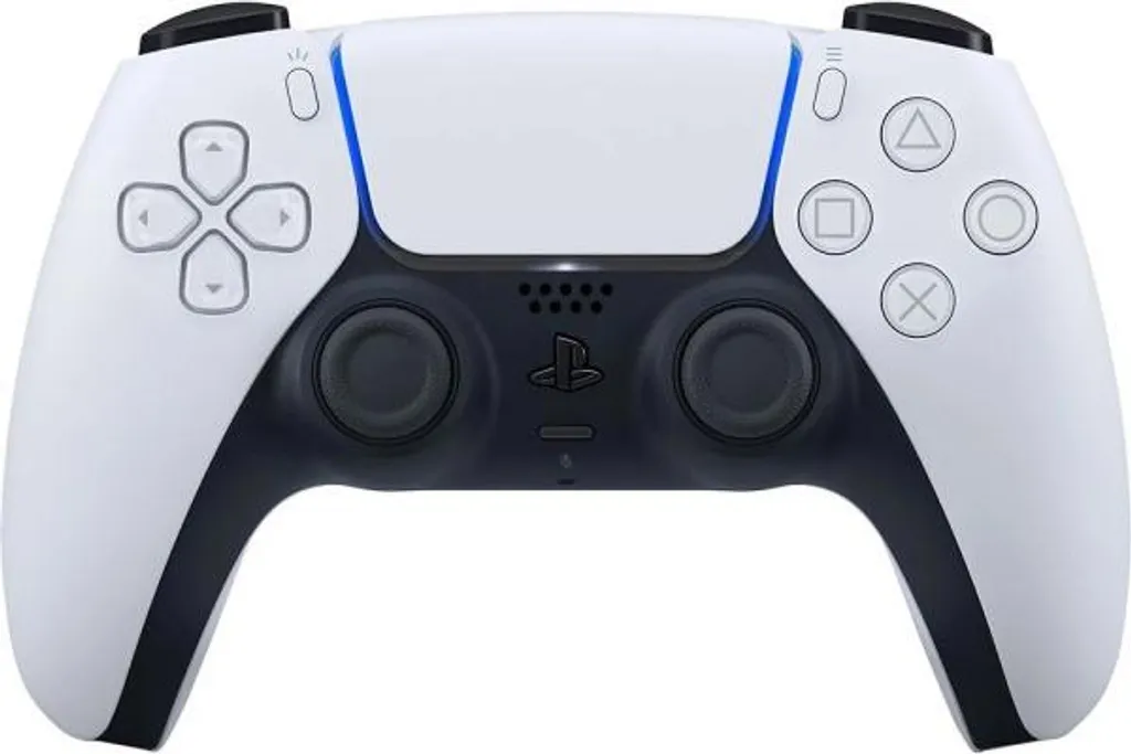 Manette de jeu PS5 SONY DualSense blanche pour jouer en multijoueur local sans fil