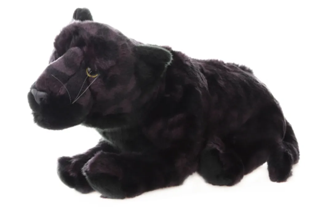 Peluche Panthère 47 cm - Doudou Grand Format Réaliste pour Enfant