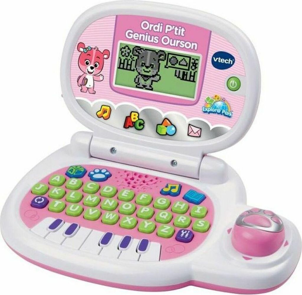 Portabel bestellen Vtech Ordi P'tit Genius Pink Bear (FR)