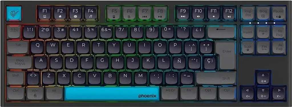Clavier Phoenix ROYAL TKL Espagnol : La Solution Compacte pour le Gaming - 3