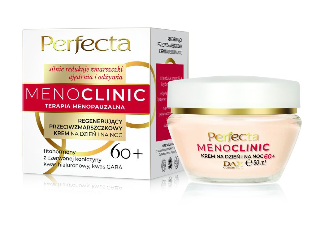 Perfecta Menoclinic Krem regenerujący 60+ na dzień i na noc, 50 ml