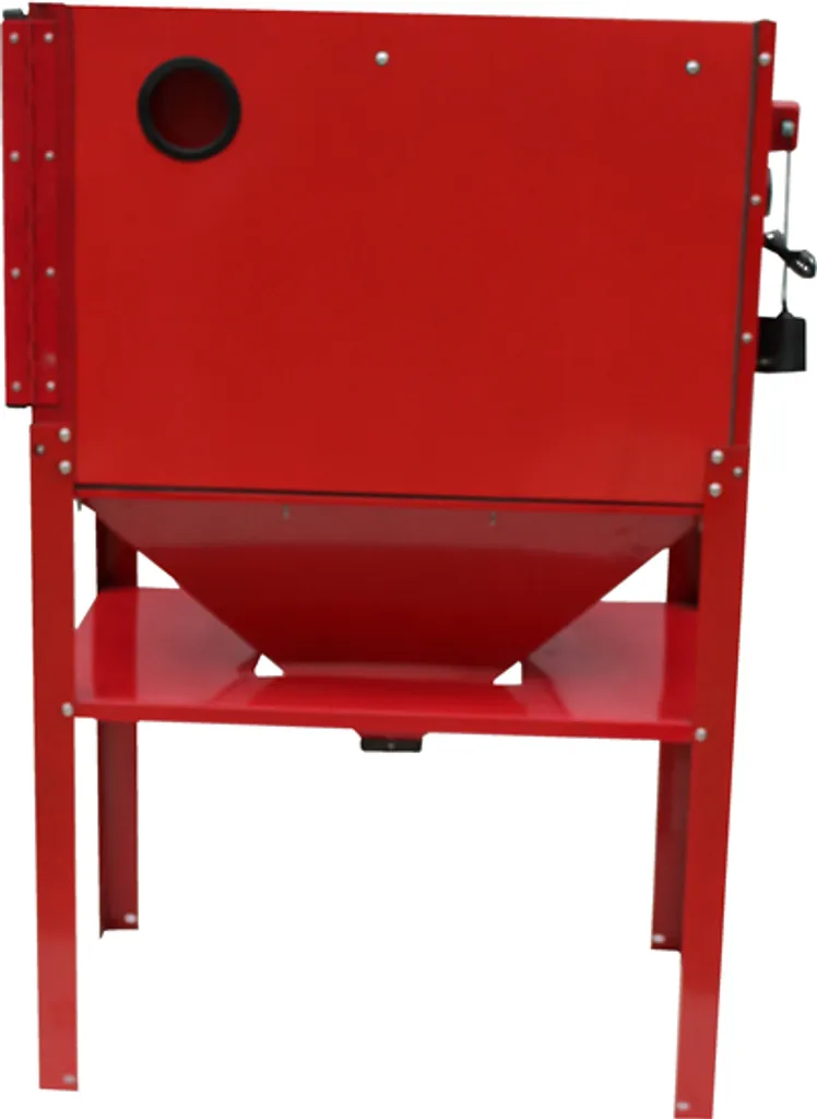 Cabine de sablage pour restauration auto et moto capacité 220L robuste