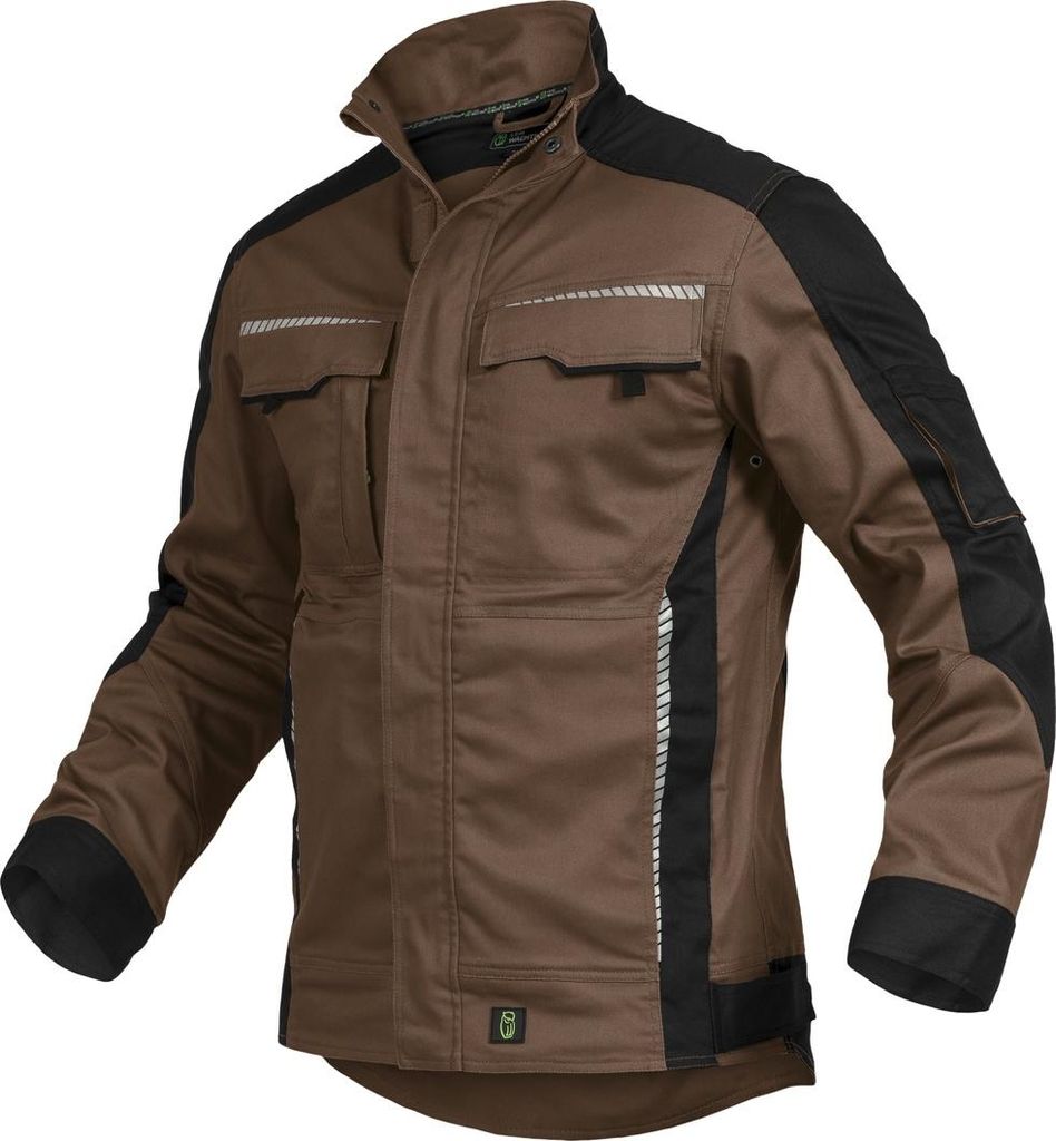 Bundjacke Flex Line haselnuss-schwarz, Gr. 3XL Leibwächter FLEXJ293XL