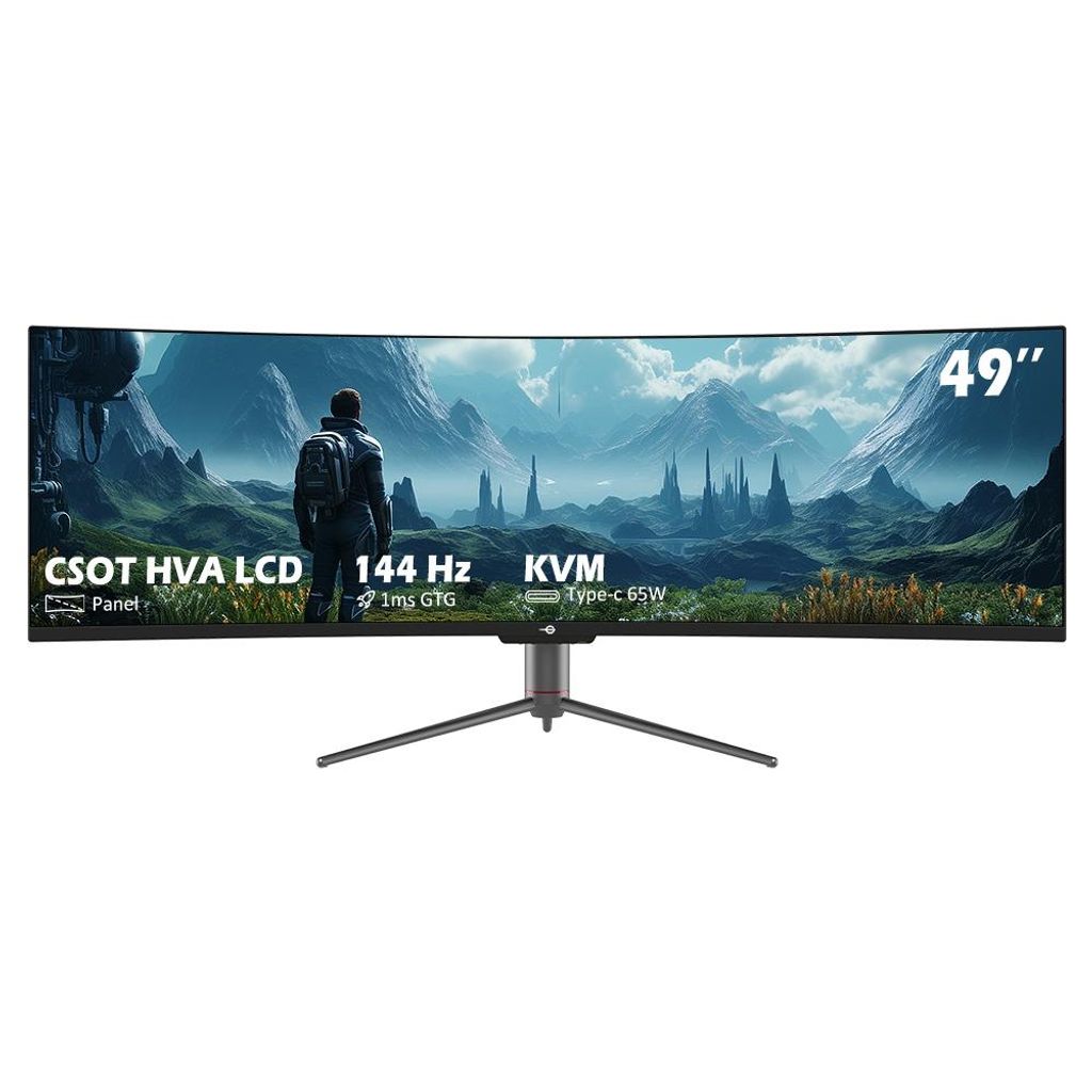TITAN ARMY C49SHC Gaming-Monitor, 32:9, 144 Hz, C49SHC Produktbild 