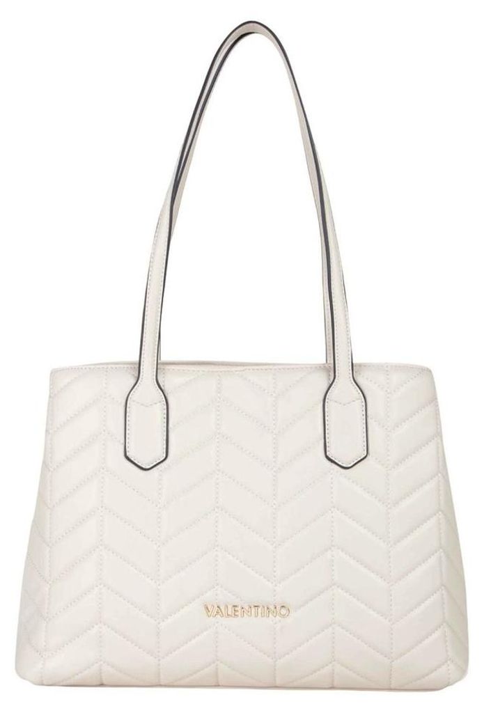 Elegante Beigefarbene Damenschultertasche mit Zwei Henkeln Produktbild 