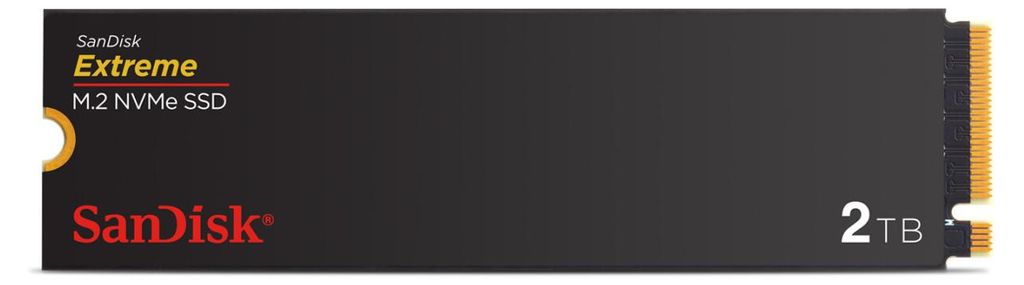 Sandisk Extreme 2280 Pcie Gen 4 Nvme 2tb SSD M.2 Jedna Obrázok produktu 