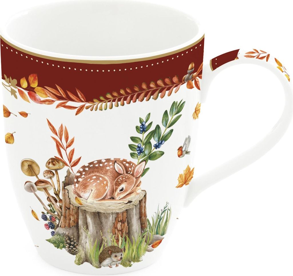 Becher Forest Dream mit Reh und Fuchs  für 350ml aus Produktbild 