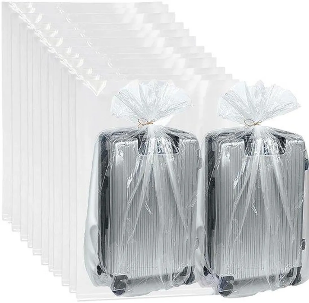 Housses de Déménagement en Plastique 100x152cm - Pack de 12 Grands Sacs
