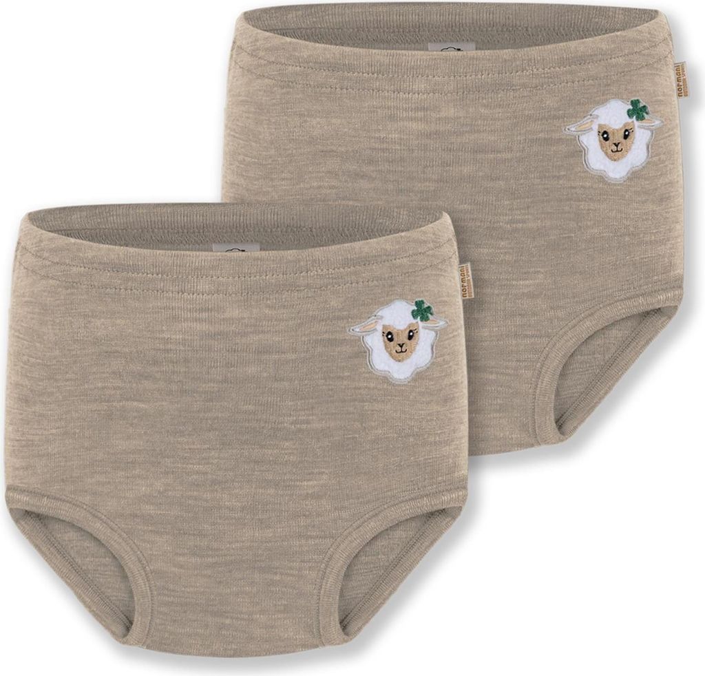 normani 2er Pack Baby Merino Windelhose